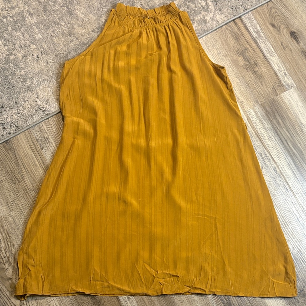 SHEIN Mustard Mini Dress 🎄
